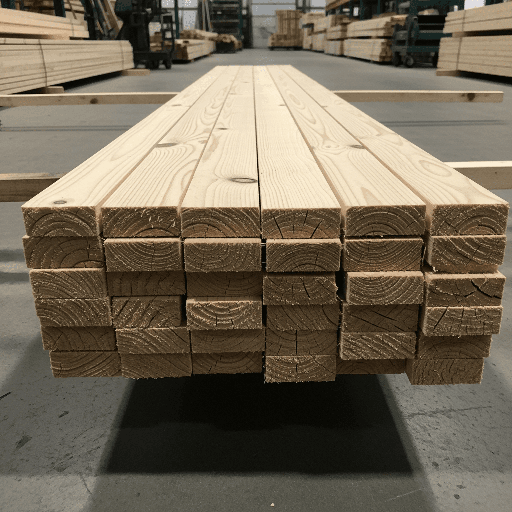 Брусок монтажный сухой (Строганный)